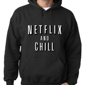 Netflix and Chill Sweatshirt(BRAND NEW) runs large